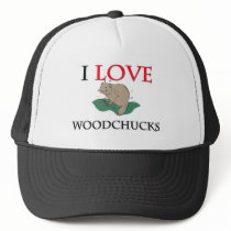 I Love Woodchucks hats by tshirtshirts I Love Woodchucks hats