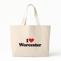 I Love Worcester bags
