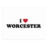 I Love Worcester Massachusetts Post Cards
