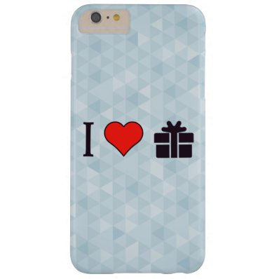 I Love Wrapped Gifts Barely There iPhone 6 Plus Case