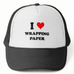 I Love Wrapping Paper Hat