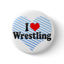 I Love Wrestling Pins