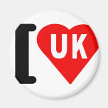 i_love_Xianggang.png Refrigerator Magnet
