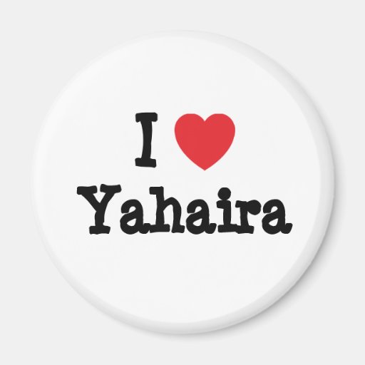 I love Yahaira heart TShirt Zazzle