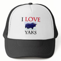I Love Yaks Mesh Hats