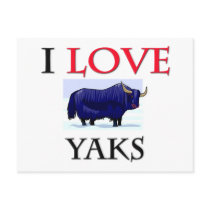 I Love Yaks postcards by tshirtshirts I Love Yaks postcards