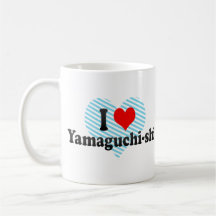 I Love Yamaguchi-shi, Japan Mug