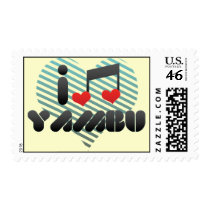 I Love Yambu Postage Stamps
