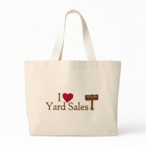 I Love Yard Sales bags