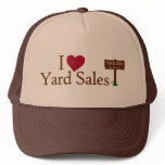 I Love Yard Sales hats