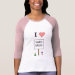 Ladies 3/4 Sleeve Raglan (Fitted)