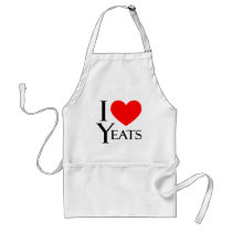 I Love Yeats aprons by annabells I Love Yeats aprons