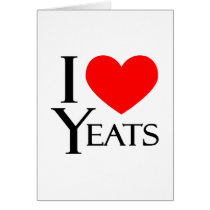 I Love Yeats cards