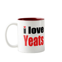 I Love Yeats Mug