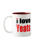 I Love Yeats Mug