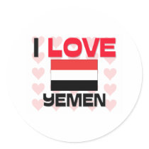 I Love Yemen stickers by tshirtshirts I Love Yemen stickers