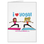 i love yoga cards