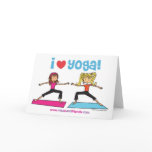 i love yoga cards