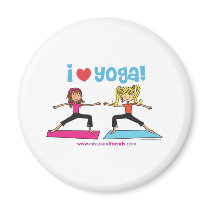 i love yoga magnets by shopmisso i love yoga magnets