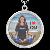 I love Yoga necklaces