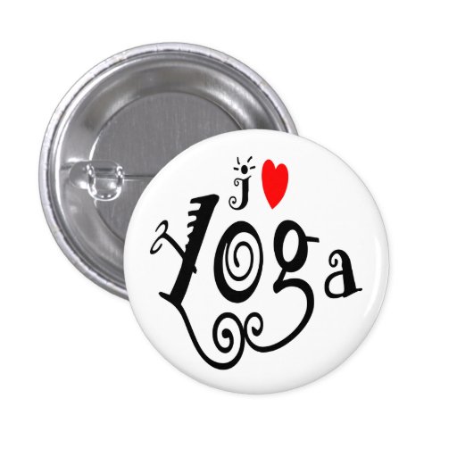 I Love Yoga Pins