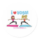 i love yoga stickers by shopmisso i love yoga stickers