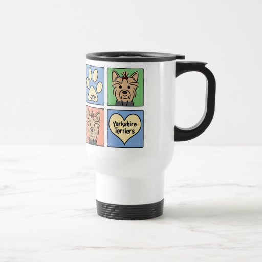 I Love Yorkshire Terriers Coffee Mugs