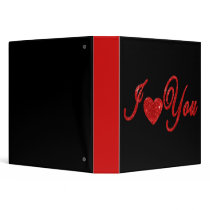 I Love You - 2" Ring Binder