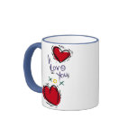 I Love You 4 Coffee Mug