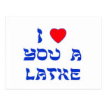 I Love You a Latke Post Cards