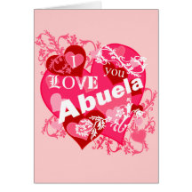 I Love You Abuela Greeting Card