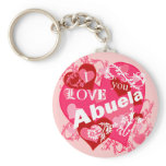 I Love You Abuela Key Chains