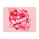 I Love You Abuela Post Cards