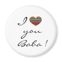 I Love You Baba Ukrainian Folk Art magnets by perogies I Love You Baba Ukrainian Folk Art magnets