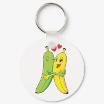I Love You Bananas keychains by graphicdesigner I Love You Bananas keychains