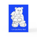 I Love You Beary Much card