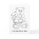 I Love You Beary Much card