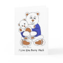 I Love You Beary Much card