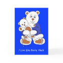 I Love You Beary Much card