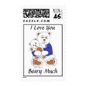 I Love You Beary Much stamp