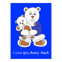 I Love You Beary Much print