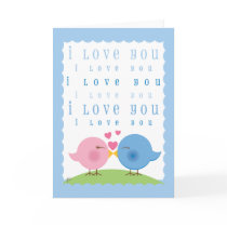i love you bird card by TCdesigns i love you bird card
