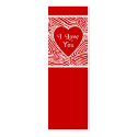 I Love You Bookmarks - Style 2 business cards