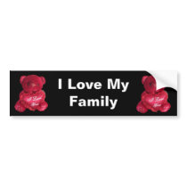 I Love You Bumper Sticker