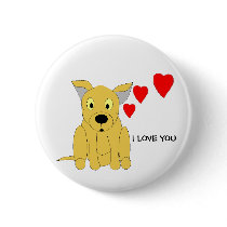 I LOVE YOU buttons