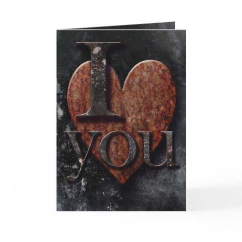 I love you card card