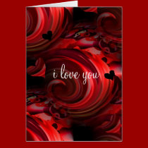 I Love You Card cards