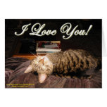 "I Love You" card