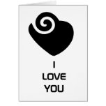 I LOVE YOU CARD