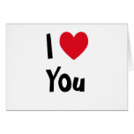 I Love You Card